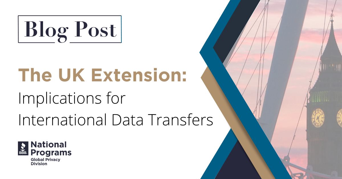 The UK Extension Implications for International Data Transfers
