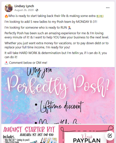 Perfectly Posh LLC Case